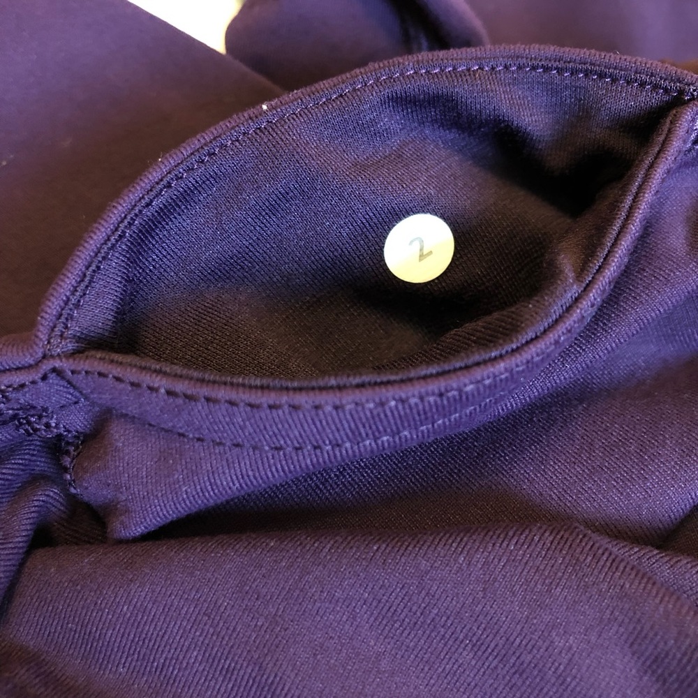 Sz.2 lululemon Practice Daily Pant Zinfandel - Picture 2 of 8